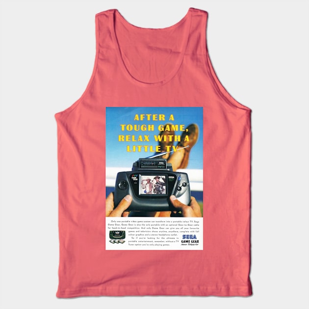 Game Gear TV Advertisement Tank Top by retropixel